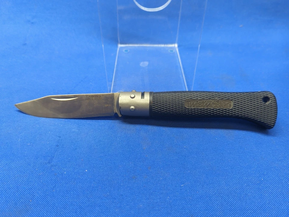 COLD STEEL Medium Folding Twistmaster Drop Point Knife Carbon V 3.5" USA - Image 1 of 3