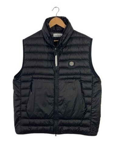 STONE ISLAND Gilet piumino XXL Nylon BLK Colore tinta unita 7615G0224 