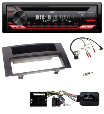 JVC CD DAB USB Bluetooth Lenkrad Autoradio für VW Touareg T5 Caravelle Multivan - Bild 1 von 4