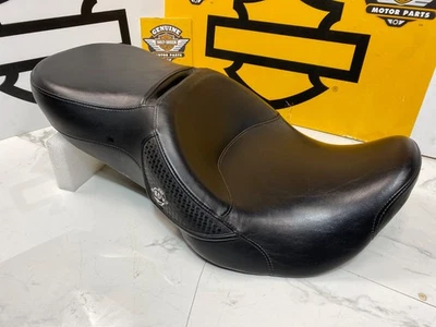 Assento de sol Harley Touring Road King genuíno fabricante de equipamento original 97-07 como novo selim - Imagem 1 de 4