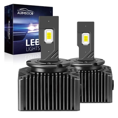 适用于雪佛兰 Cheyenne 2016 - 2018 D5S D5R LED 车头灯灯泡套件高低光束 — 第 1/4 张图片