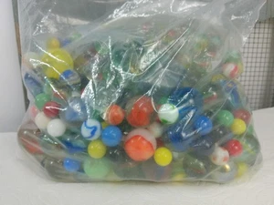 Vintage Glasmurmeln 7,11 Pfund Jadite Swirl Shooter Catyeye feste Milch kleines großes Set - Bild 1 von 24