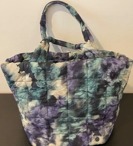 LULULEMON Large Tote Gym Bag tie-dyed GRAB A BARGAIN - Picture 1 of 16
