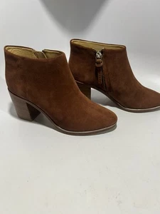 Ted Baker London Hiara Leather Bootie Brown Sz 35.5/US 5 Retail $259 - Picture 1 of 13