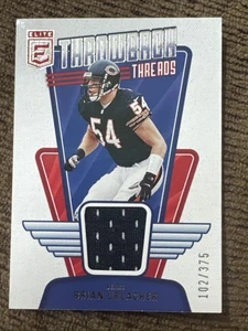 2023 Panini Donruss Elite - Throwback Threads Brian Urlacher 102 /375 (MEM) - Bild 1 von 3