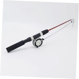 Cat Wand Toy-Adjustable Fishing Pole Design, Interactive Cat Teaser Wand with - Picture 1 of 7
