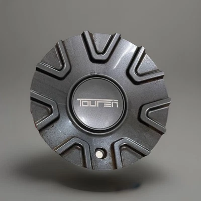 Tapacubos centro rueda Touren grafito plata C715001 Foto 1 de 4