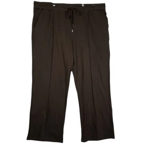 Maurices Lounge Pants Damen 3X braun Kordelzug Jogginghose weites Bein Pull-On - Bild 1 von 8