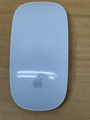 Apple A1296 Magic Mouse Wireless Bluetooth Mac Android White Silver Genuine OEM - Image 1 of 4