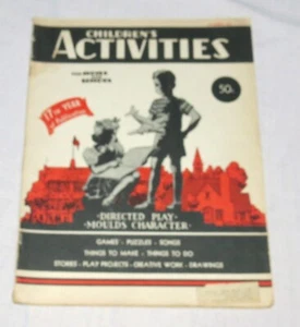 Children's Activities for Home and School November 1951 - Picture 1 of 1