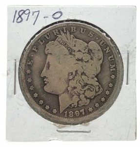 1897-O $1 Morgan Sterling Silver Dollar Coin - Picture 1 of 2