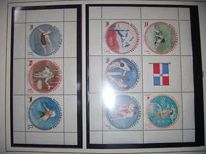 1960's OLYMPIC WORLD WIDE COLLECTION OF  IMPERF & PERF on more than 65 pages,  - Picture 1 of 12