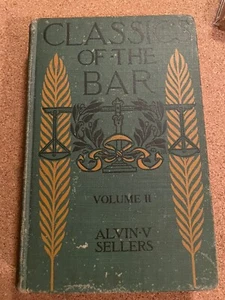 Classics Of The Bar 1911 Alvin Sellers - Picture 1 of 7