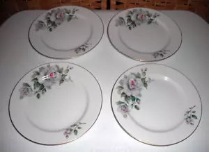 Set of 4 Vintage Craftsman China Princess 7 3/4" Salad Plates Japan Lot #2 - Picture 1 of 5