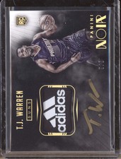 T.J. Warren 2014-15 Panini Noir 239 Rookie Patch Auto Tag Colour Adidas RC 5/5