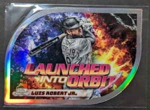 2024 Topps Chrome Cosmic Luis Robert Jr. Launched Into Orbit LIO-9 White Sox - Picture 1 of 2