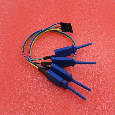 1PCS Test Clamp Wire Hook Test Clip for Logic Analyzer Electronic Components A3G - Image 1 of 4