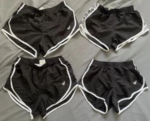 Girls Varsity Cheer Shorts, Sizes Youth Small - Youth Large And Girls XS, Black - Picture 1 of 2
