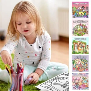 Karikatur Malbuch Stress abbau Doodles Buch  Für Erwachsene und Jugendliche - Bild 1 von 15