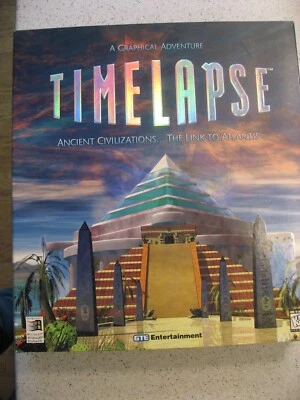 TIMELAPSE Ancient Civilizations The Link To Atlantis GTE CD-ROM Big Box PC Game - Image 1 of 4