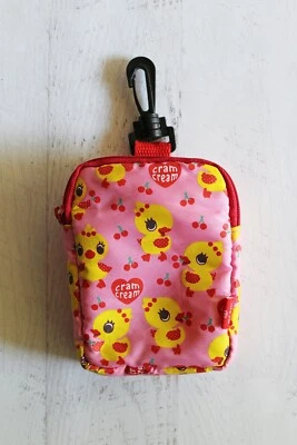 y2K CRAM CREAM - Rosa Pequeña Bolsa para Cámara Bolsa con Cierre - Patos y Cerezas Foto 1 de 4