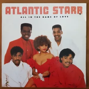 ATLANTIC STARR - All in the name of love (1987 US Vinyl Album) **EX/NM** - Picture 1 of 4