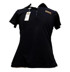 Womens TOUGH MUDDER Official Antigua Xtra Lite Desert Dry Smoke Polo Shirt T34 - Picture 1 of 3