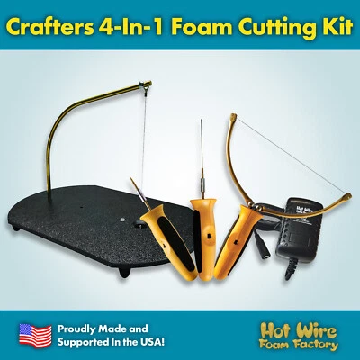 Hot Wire Foam Factory 4-in-1 Tool Kit #K05MS - Image 1 of 4