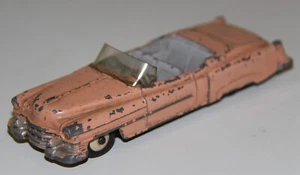 Vintage Dinky Toys Cadillac Eldorado Pink American Convertible Car No131 1950s - Picture 1 of 6