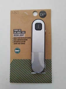 M&S Booklight (Recycled Plastic, Integrated Clip) - Picture 1 of 2