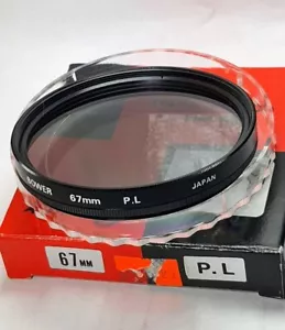 Genuine Bower 67mm Polarizer PL Glass Lens Filter Japan 67 mm Polarizing Pro - Picture 1 of 5