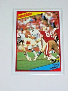 1984 Topps 124 Dan Marino Inst Replay RC Miami Dolphins NM/M Sharp Centered HOF - Picture 1 of 2