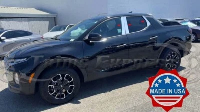 подходит: 2022-2025 Hyundai Santa Cruz 6 шт стойка стойка отделка двери крышка из нержавеющей стали - Изображение 1 из 2