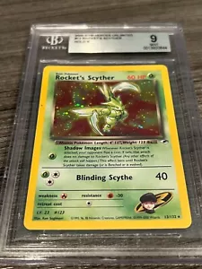 Rocket's Scyther Holo - 2000 Palestra Heroes - BGS 9 - (PSA/CGC) - Foto 1 di 1