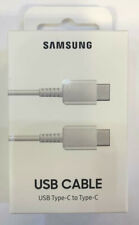 Original Samsung Ladekabel USB-C auf USB-C Samsung EP-DA705BWE White