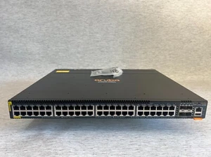 HPE Aruba 6300M 48xGbe/PoE + 4x 50G SFP56 Switch JL661A w/ 1x PSU - Picture 1 of 4