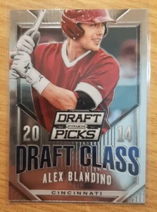2014 PANINI PRIZM PERENNIAL DRAFT PICKS DRAFT CLASS ALEX BLANDINO #27 CIN REDS - Picture 1 of 2