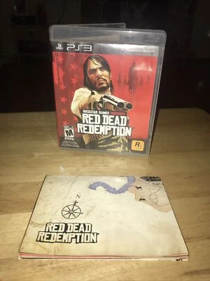 Red Dead Redemption (PlayStation 3, 2010)  PS3 Map But No Booklet - Image 1 of 4