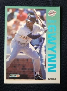 1992 Fleer San Diego Padres Baseball Card #605 Tony Gwynn - Picture 1 of 2