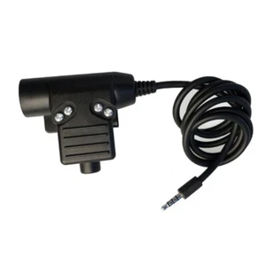 U94 PTT Headset Adapter for Z-Tactical for phone Cellphone 3.5mm Plug - Zdjęcie 1 z 10