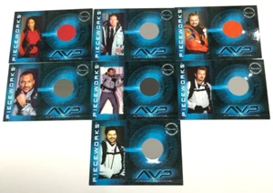 2004 INKWORKS AVP ALIEN VS PREDATOR TRADING CARD COSTUME CHASE CARD LOT-PW1-PW7 - Picture 1 of 3