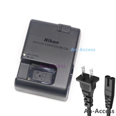 Original Nikon MH-25a MH-25 Charger for EN-EL15 EL15B EL15C Battery Z5 Z6 Z7 Z8 - Image 1 of 4