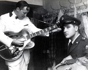 Elvis / Bill Haley 10" x 8" Photograph no 1 - Imagen 1 de 1