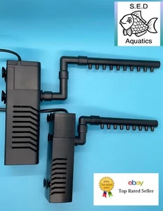 Aquarium Fischtank Innenfilter Tauchbar Nano / Kleintanks Leisefilter - Bild 1 von 19