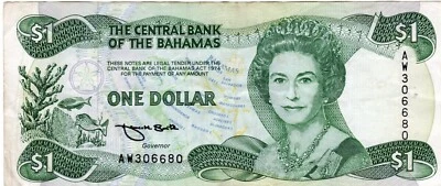 Banknote Bahamas P51 1 Dollar 1992 - Image 1 of 2
