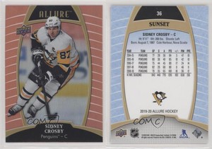 2019-20 Upper Deck Allure Sunset Sidney Crosby #36