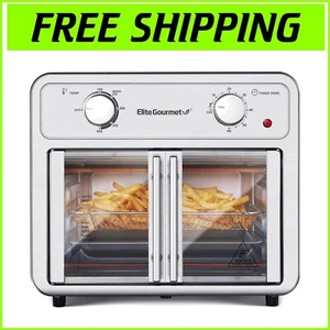 Leistungsstarker 1500W Edelstahl Luft Friteuse Ofen - Backen, Luft Braten & Dörren - Bild 1 von 8