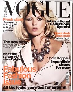 BRITISH VOGUE MAGAZINE UK SEP 2009 INTERNATIONAL COLLECTIONS SPECIAL THICK Z2451