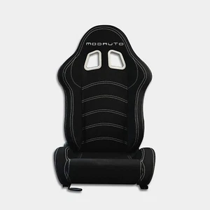 MODAUTO Asiento Deportivo Coche, Semibaquet Ajustable, Ríeles Incluido ，de Tela - Imagen 1 de 6