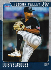 2023 Hudson Valley Renegades Luis Velasquez New York Yankees